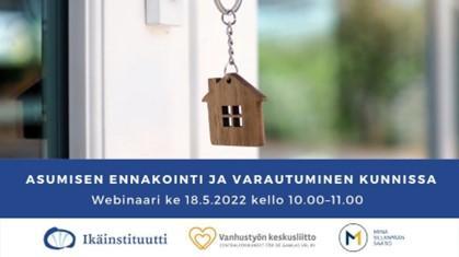 Ikääntyvät tarvitsevat lisää tietoa asumisen ennakoinnista -seminaari.